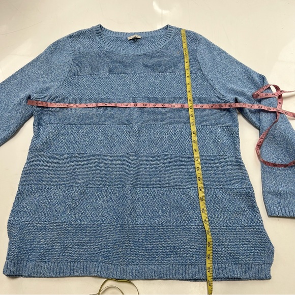 Talbots women’s petite blue sweater XLp L93-32 - Picture 4 of 6